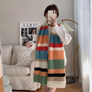 Fashion Colliding Color Scarf for Women