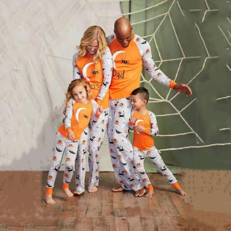 Cozy Parent-Child Halloween Costume Set