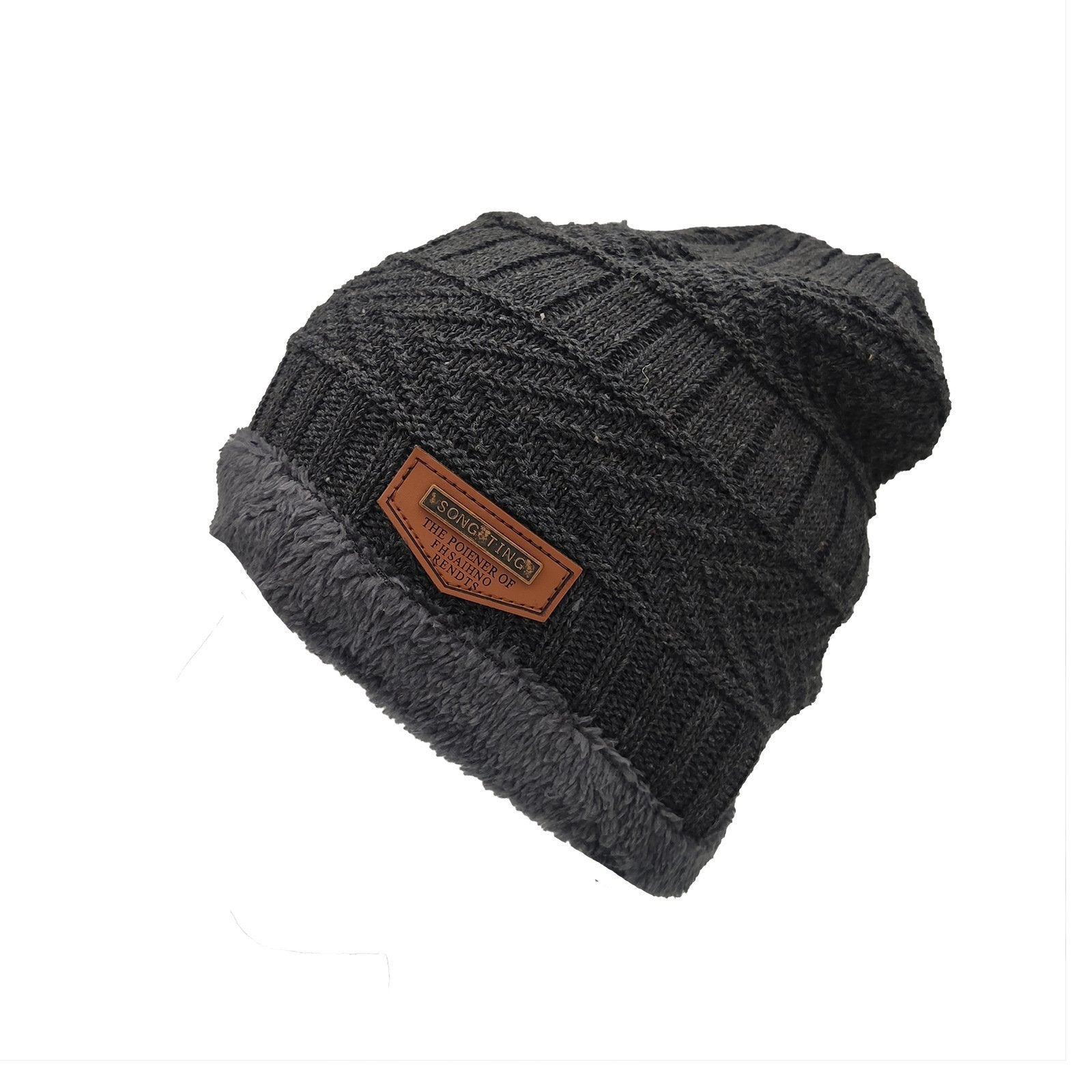 Cozy Double-layer Plush Knit Pullover for Men & Women