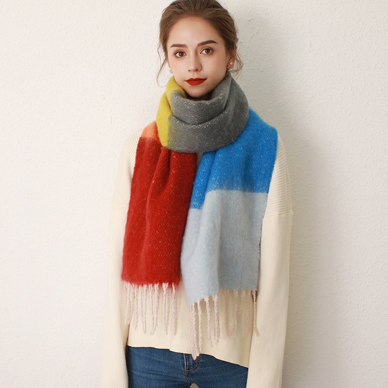 Cozy Fringed Scarf