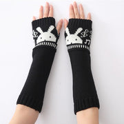 Stay Warm Knitted Arm Sleeves for Women