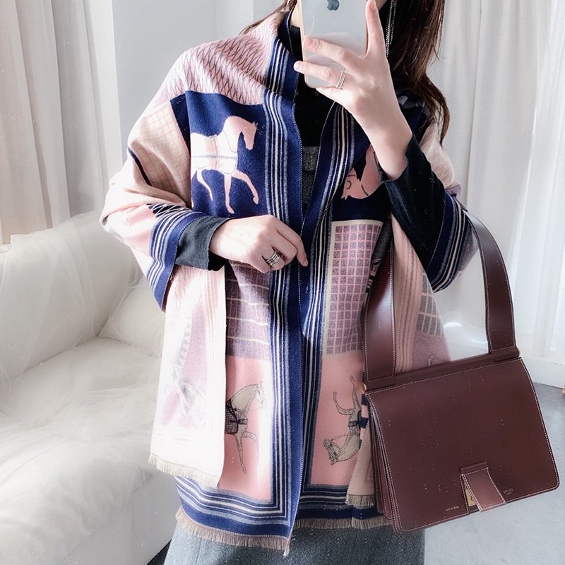 Warm Cashmere Scarf for Women