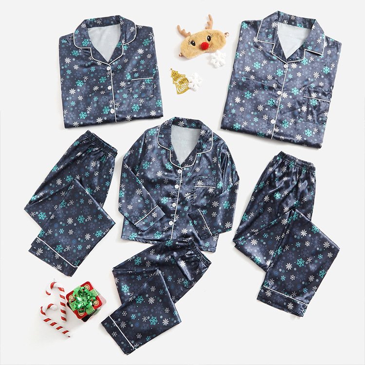 Cozy Family Pajamas Set - Striped Design