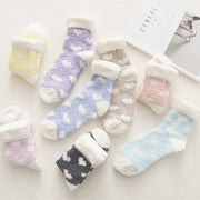 Stay Cozy in Style with Coral Fleece Socks