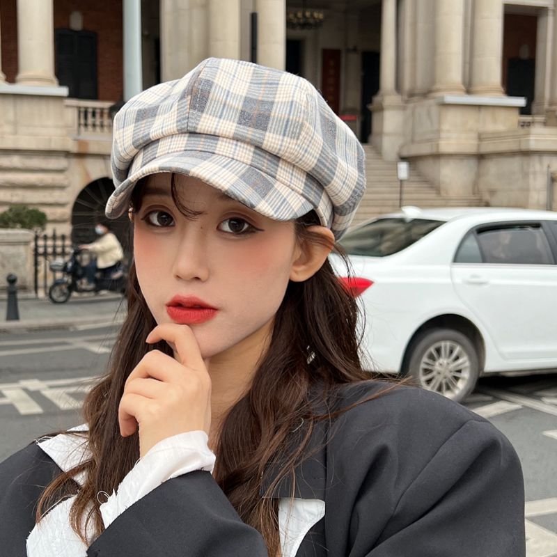 Trendy Women's Beret Hat Cotton
