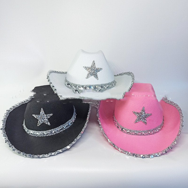 Sequin Cowboy Hat for Women