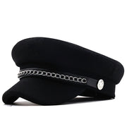 Versatile Military-Style Knit Hat for Women