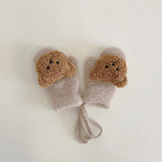 Cozy Kids' Velvet Gloves Set