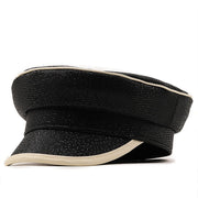 Chic Leather Beret