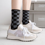 Breathable Checker Socks