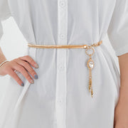 Women's Fashion Rhinestone Waist Chain Pendant