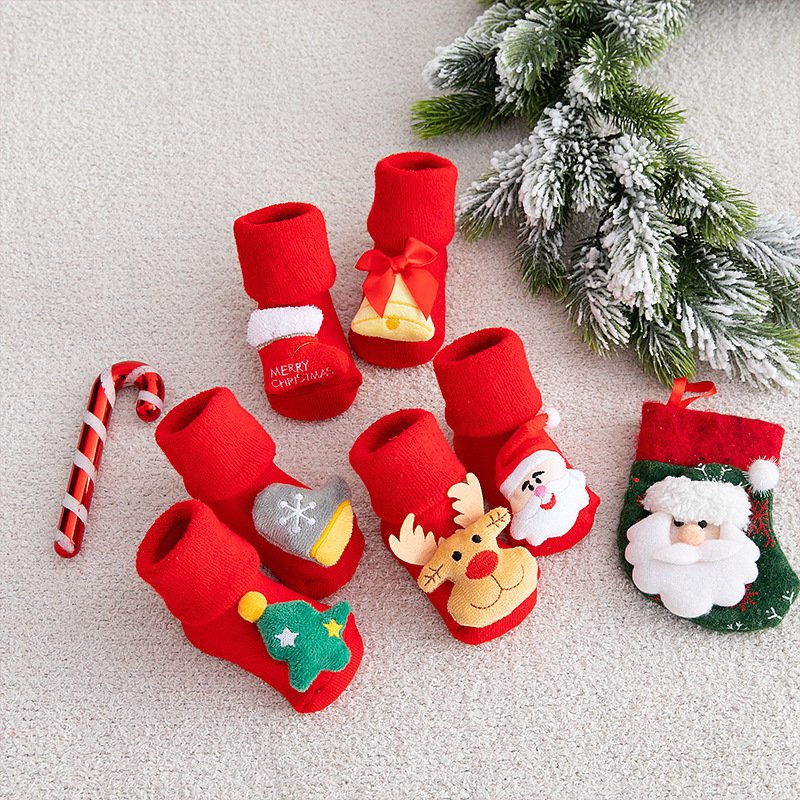 Non-Slip Christmas Socks for Women