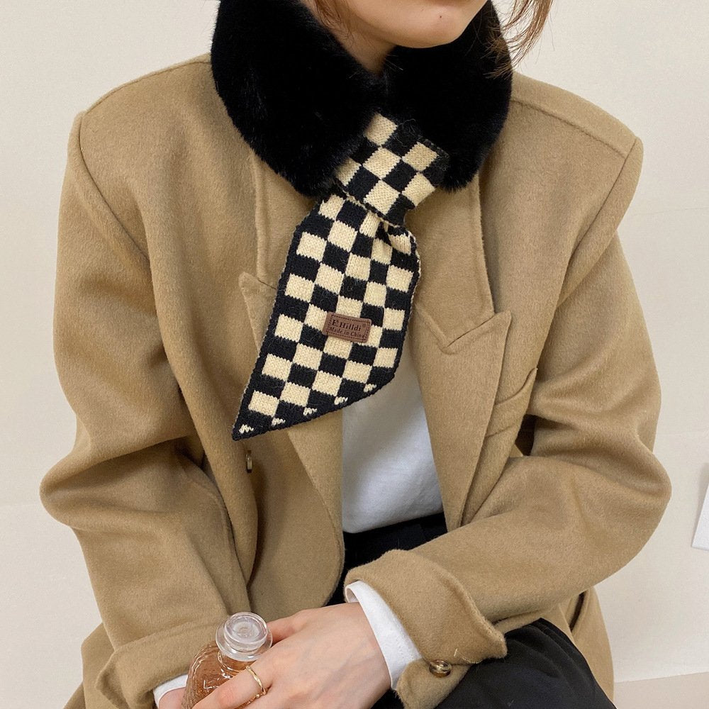 Warm Rabbit Fur Scarf
