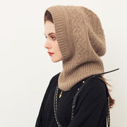 Warm Cervical Spine Protection Knit Hat