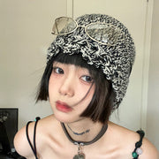 Small Versatile Girls' Wool Hat for Warmth & Style