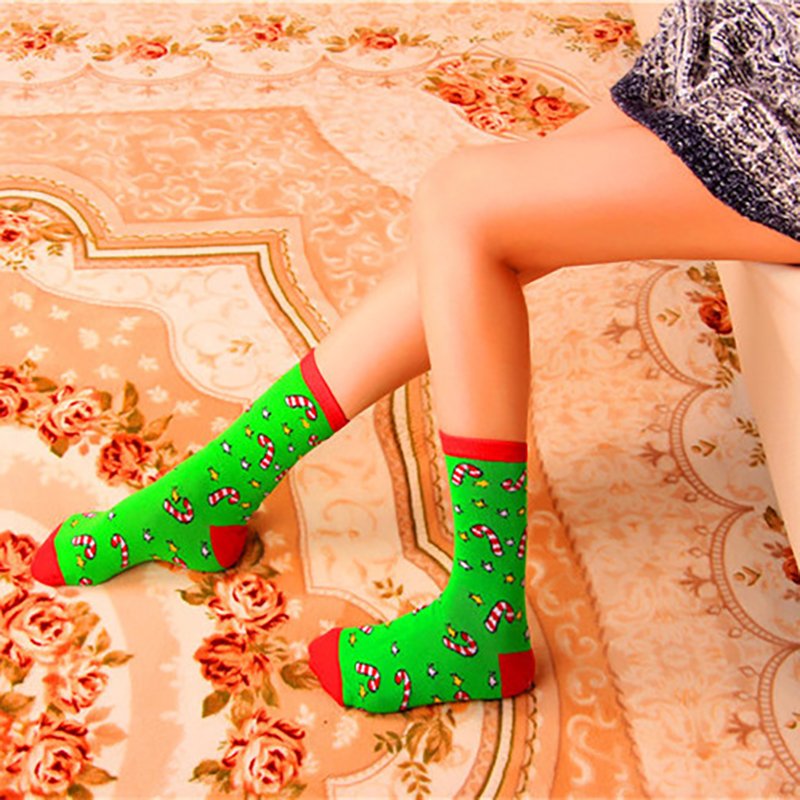 Christmas Mid-calf Socks for Men & Women