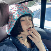 Warm Colorful Wool Beanie for Women