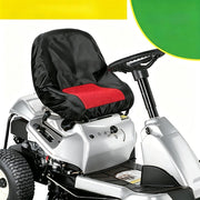 Reversible Anti‑Slip Seat Cover for Forklift & Tractor – Black‑Gray/Black‑Red Honeycomb Pattern, Weather‑Resistant