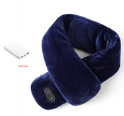 Stay Warm with Ease: 3-Speed Heated Scarf with Power Bank