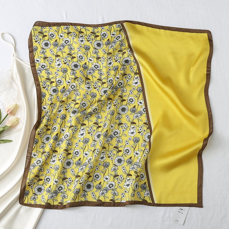 Add a Pop of Color with Unique Satin Scarf
