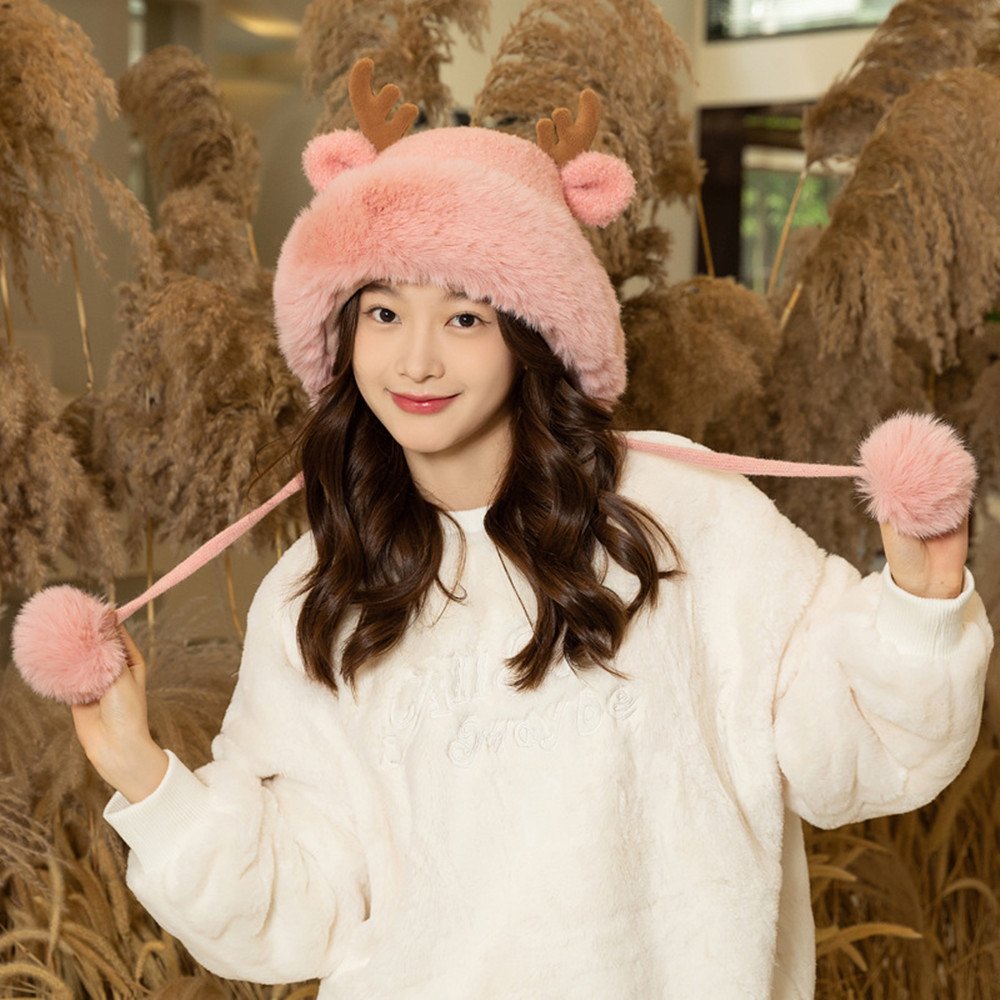 Cozy Deer Hat
