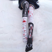 Anime Cartoon Knee-Length Tube Socks for Women