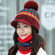 Warm Knit Bib Suit