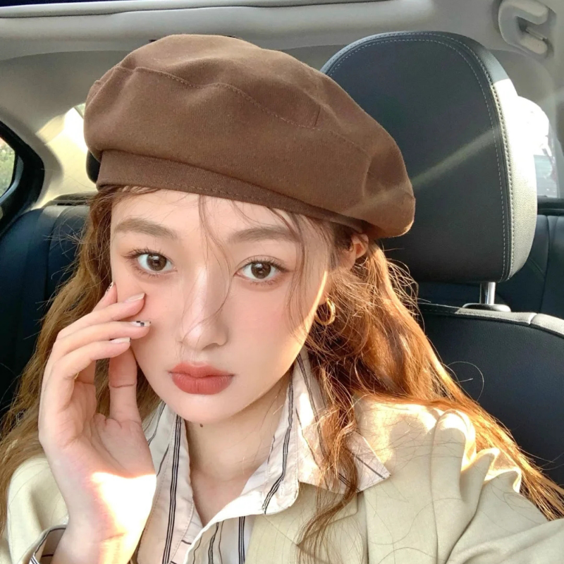 Soft Beret for Girls - Breathable & Stylish