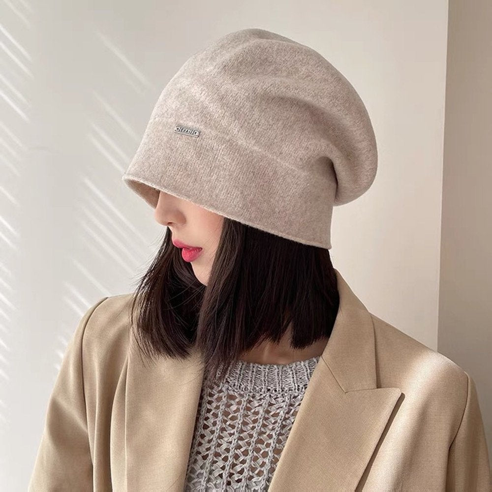 Warm Cashmere Knit Cap