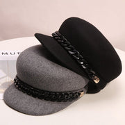 Womens Wool Retro Hat