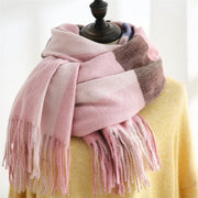 Cozy Plaid Scarf