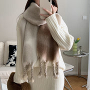 Soft Knotted Cashmere Scarf Shawl for Women