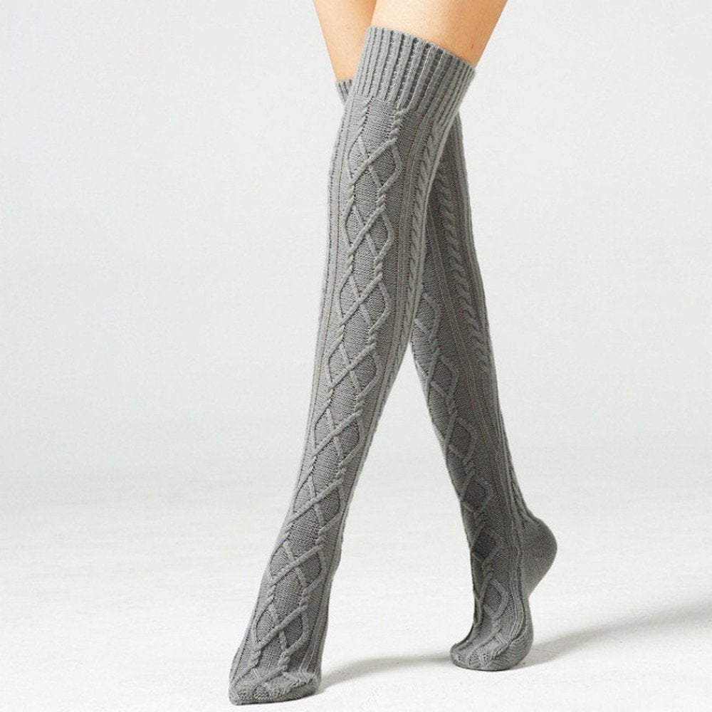 Warm Over the Knee Leg Warmers for Women