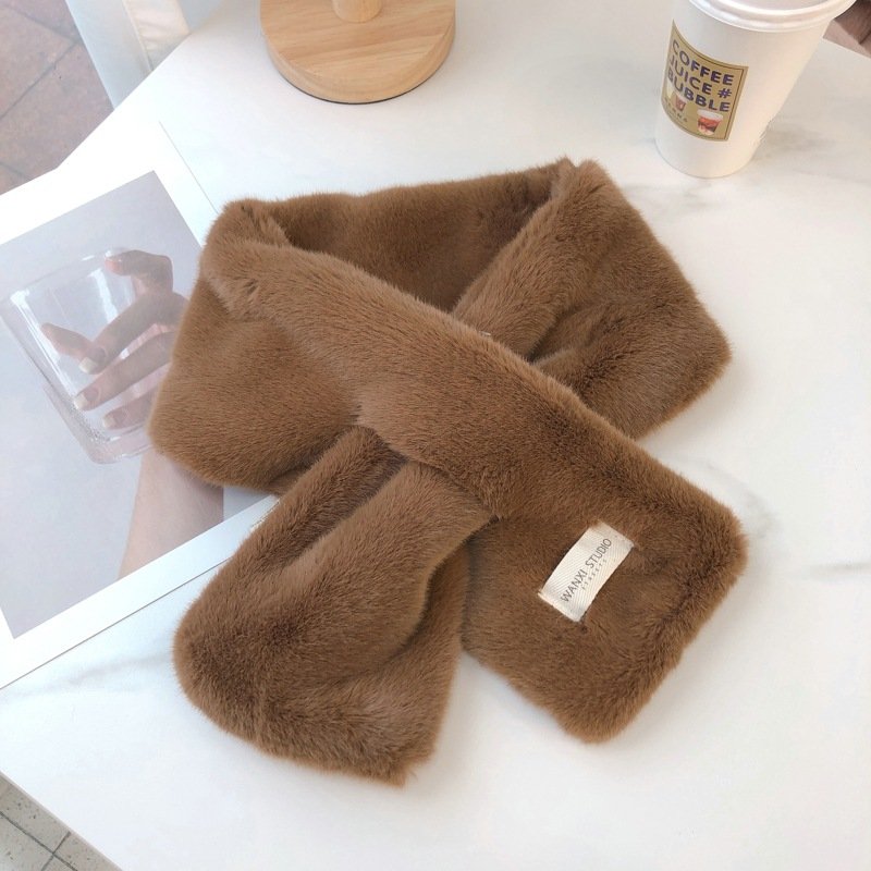 Warm Caramel Grey Neckband for Women