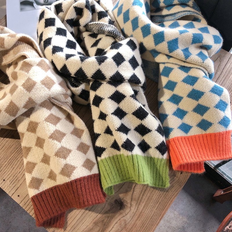 Colorful Women's Scarf, Warm & Versatile