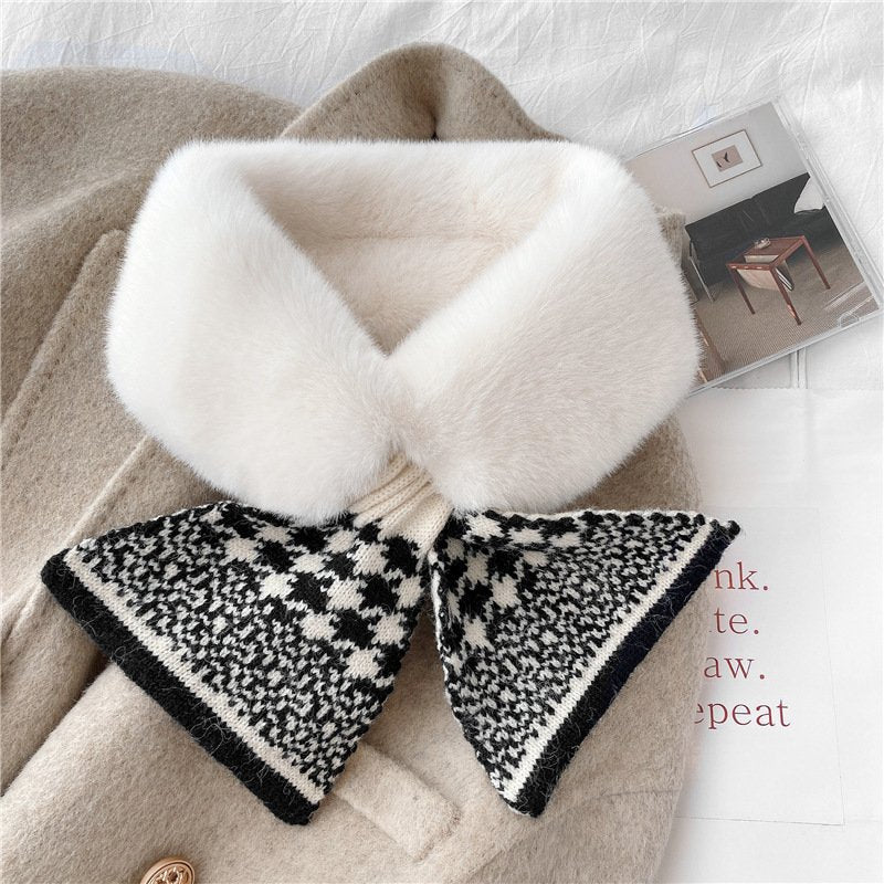Cozy Plush Scarf for Girls