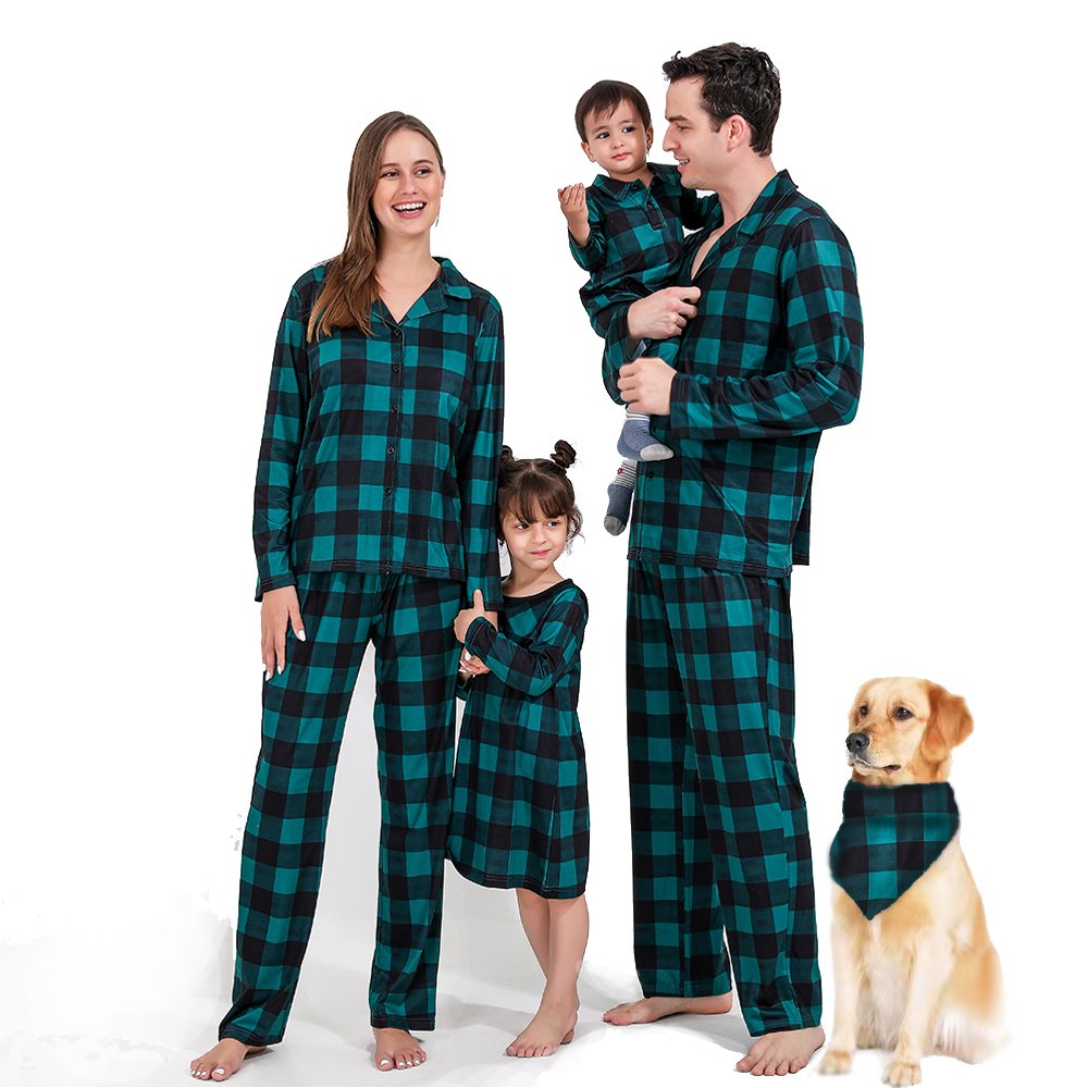 Cozy Family Christmas Pajamas Set