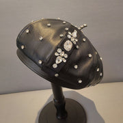 Glamorous Rhinestone Beret
