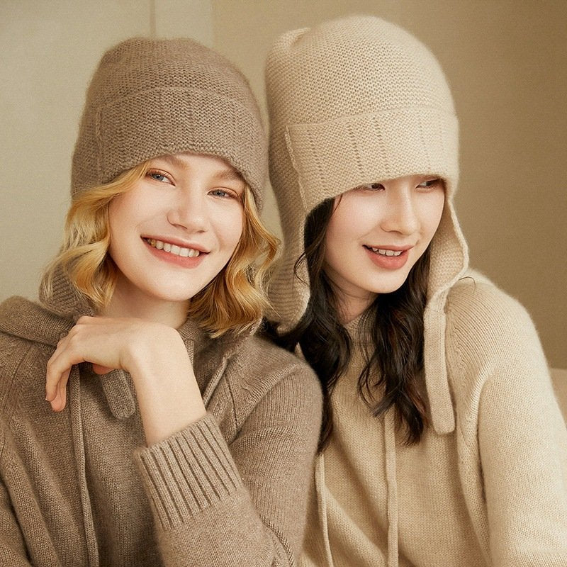 Warm Cashmere Ear Protectors for Women