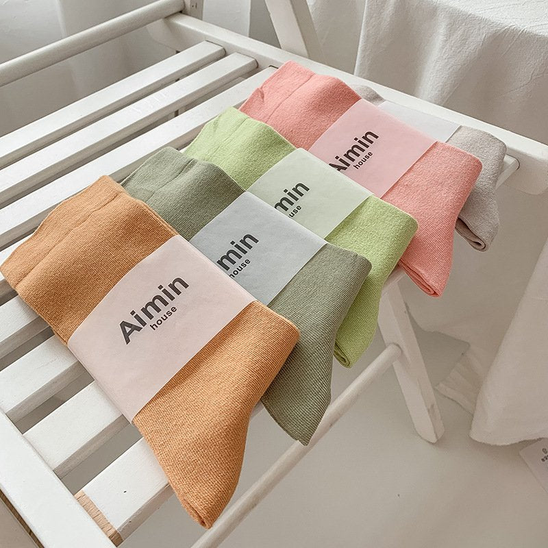 Breathable Cotton Ladies Socks - Soft & Comfortable