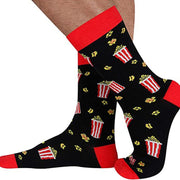 Green Red Trendy Casual Socks for Women