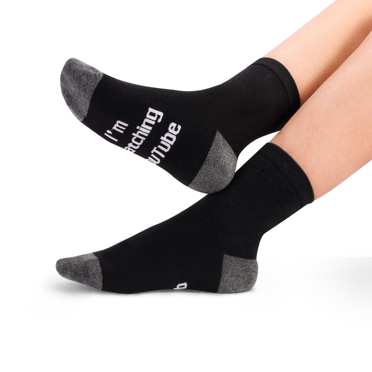 Men's Casual Cotton Socks with Breathable Design