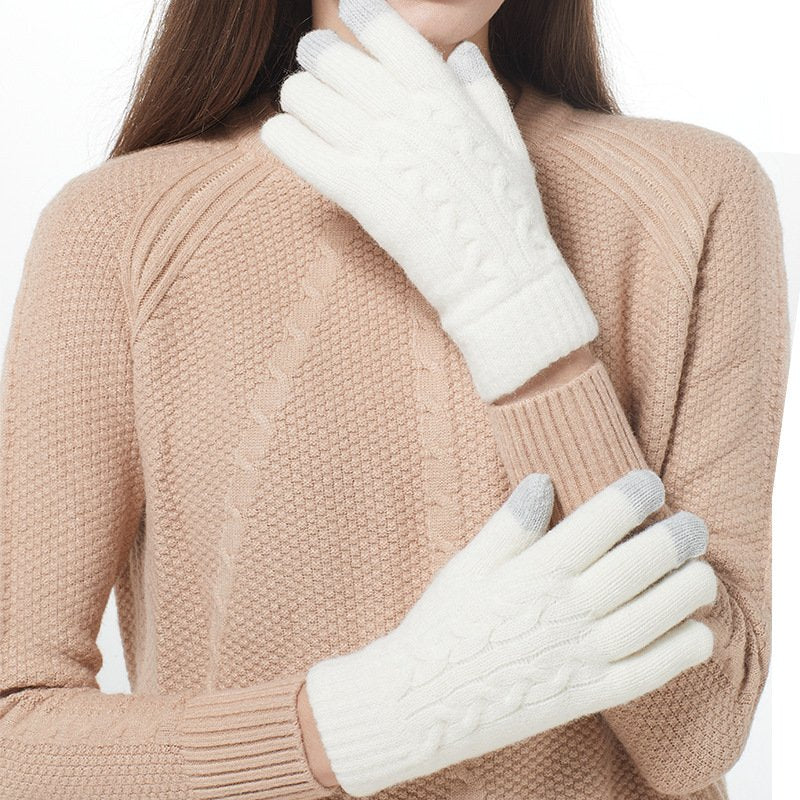 Stay Warm & Touch Screen Ready Gloves for Women