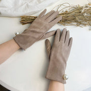 Warm Women's Cycling Gloves for Cold Weather