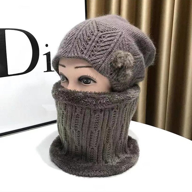 Warm Velvet Beret Hat
