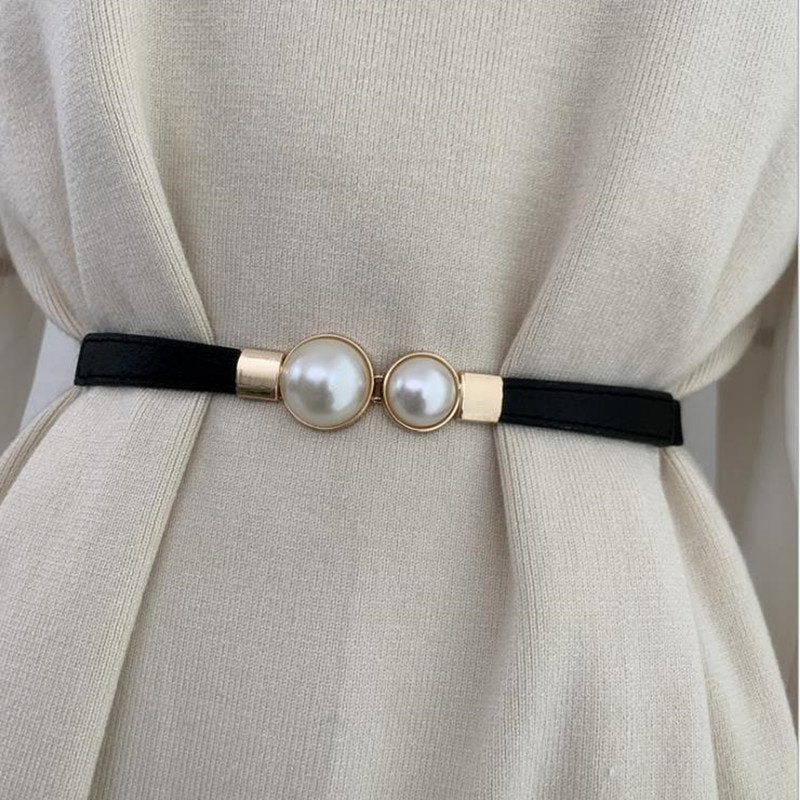 Elastic Pearl Belt