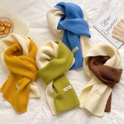 Cozy Autumn Winter Knitted Scarf for Men and Women