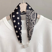 Silk Scarf Neck Protection