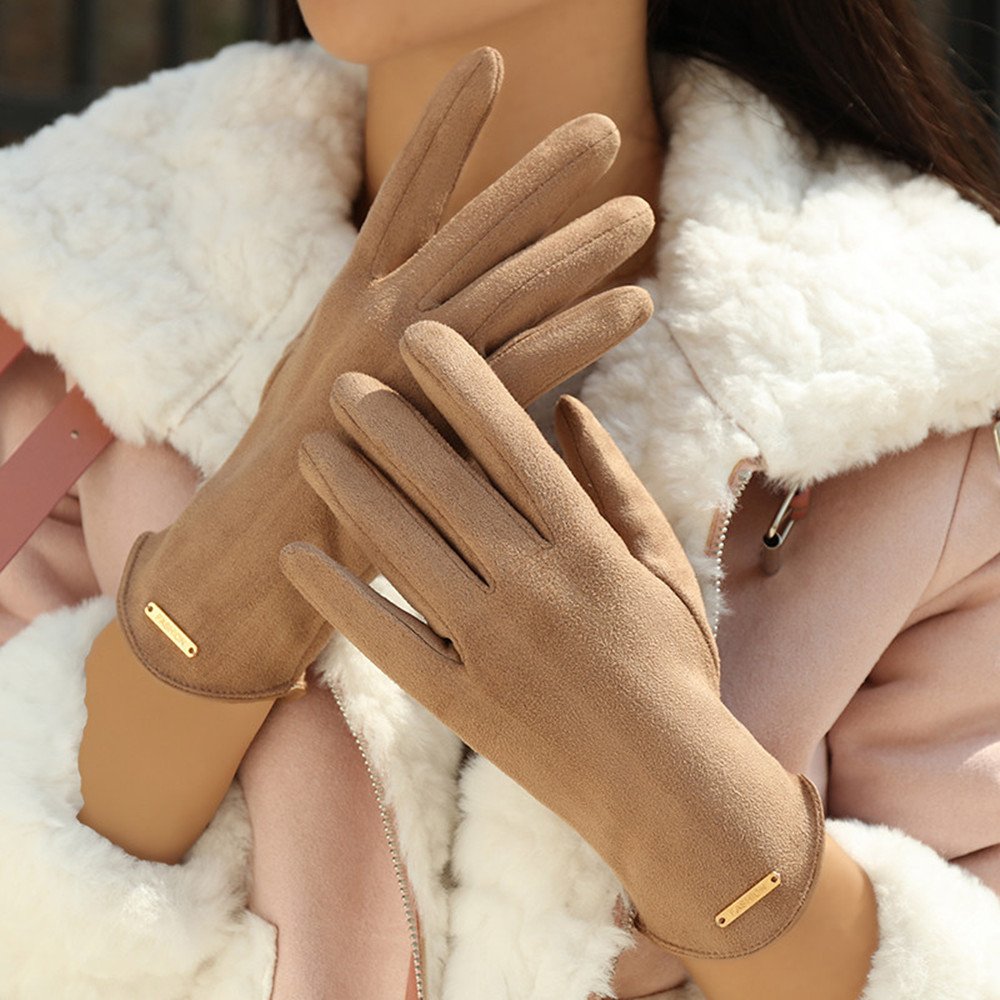 Warm Touchscreen Gloves for Women - Windproof & Water-Resistant