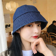 Casual Denim Fisherman Hat for Women